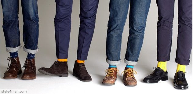 Мужские цветные носки